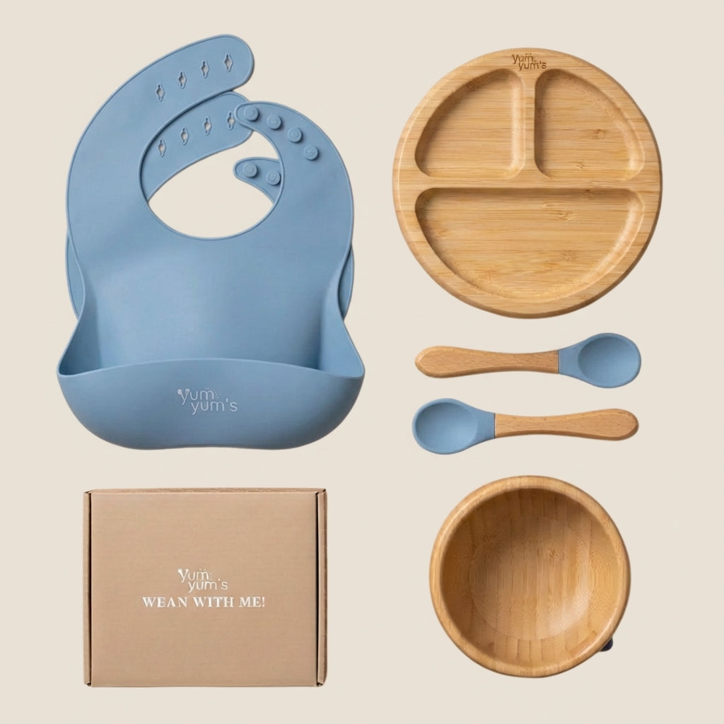 6 PIECE BAMBOO WEANING SET