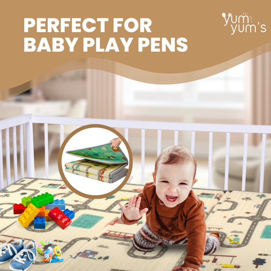 DOUBLE SIDED FOAM PLAYMATS