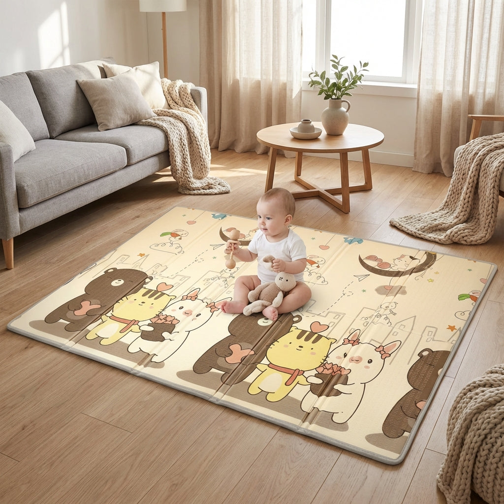 DOUBLE SIDED FOAM PLAYMATS