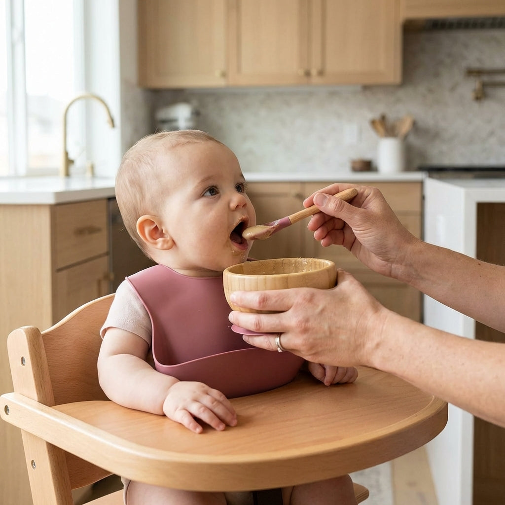 6 PIECE BAMBOO WEANING SET