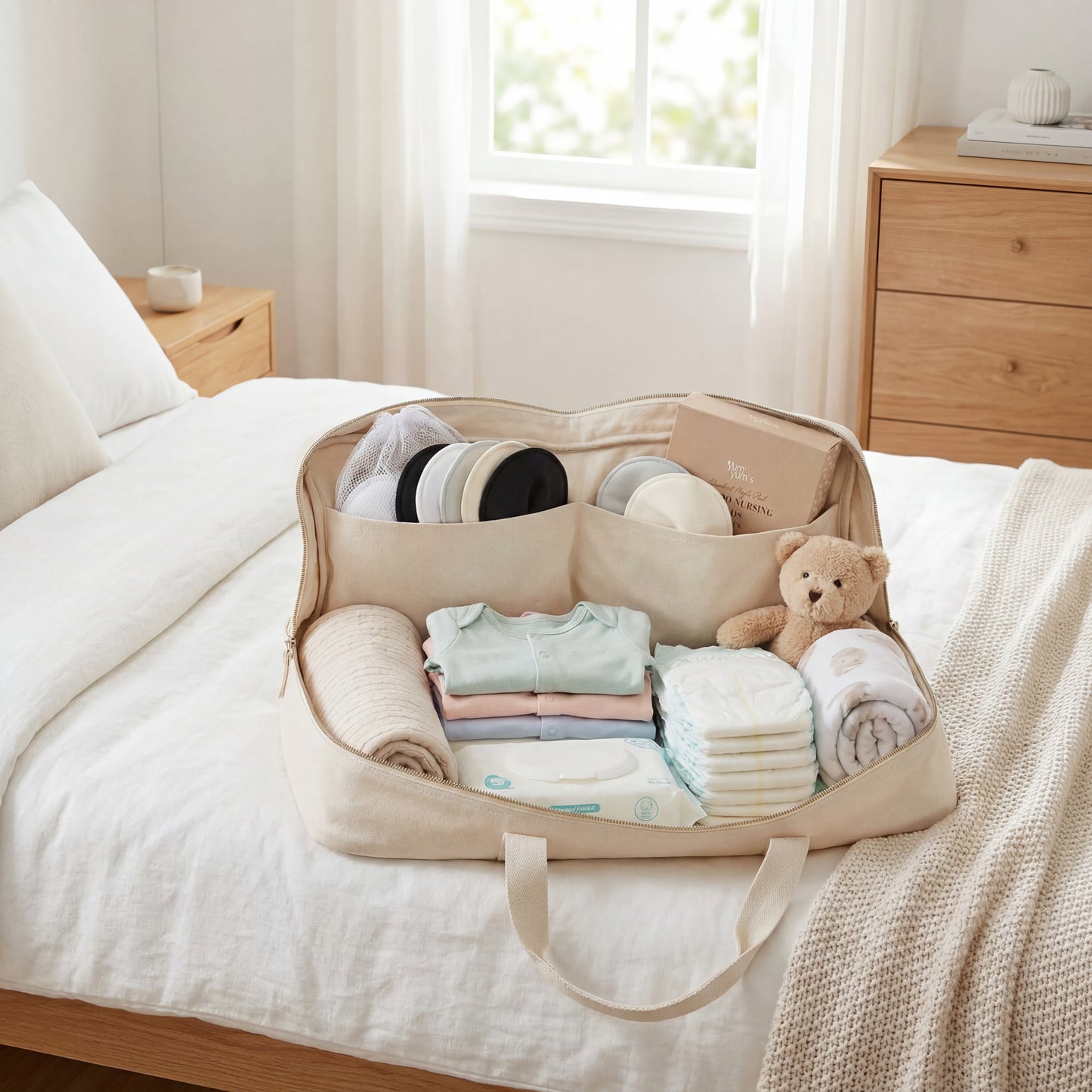 Reusable Bamboo Breast Pads