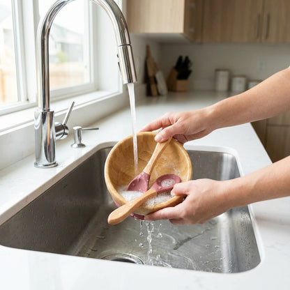 6 PIECE BAMBOO WEANING SET
