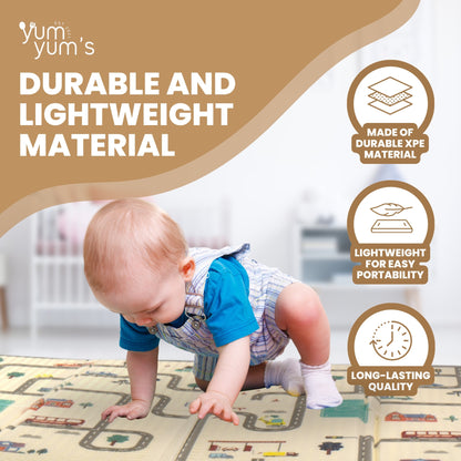 DOUBLE SIDED FOAM PLAYMATS