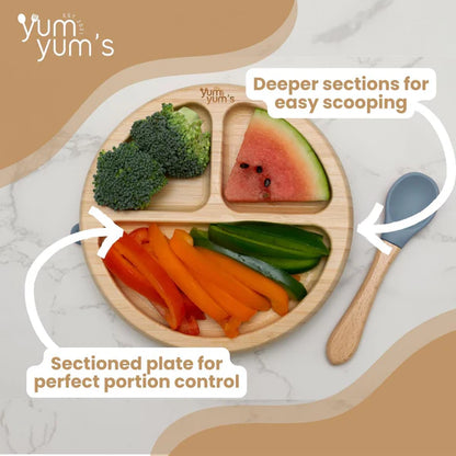 6 PIECE BAMBOO WEANING SET