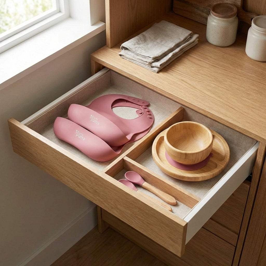 6 PIECE BAMBOO WEANING SET