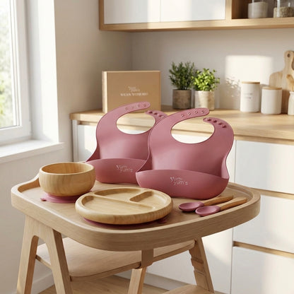 6 PIECE BAMBOO WEANING SET