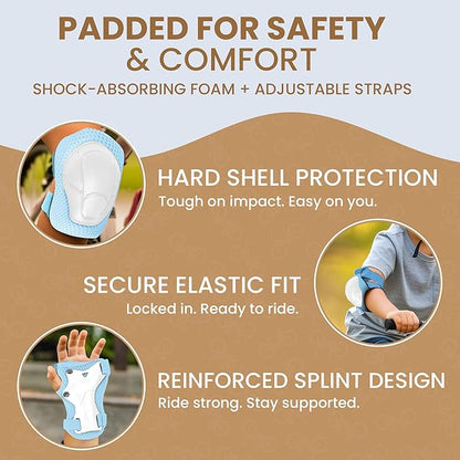 KIDS HELMET & PADS SET