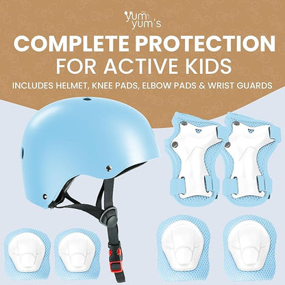 KIDS HELMET & PADS SET
