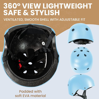 KIDS HELMET & PADS SET