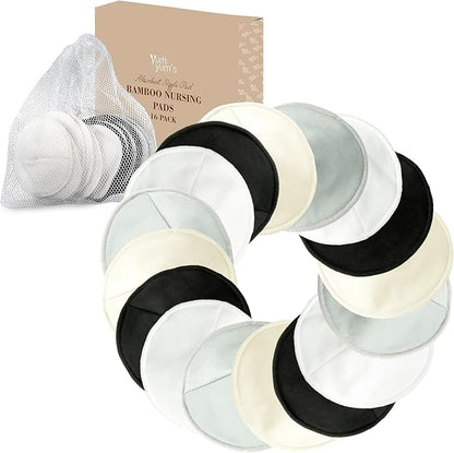 REUSABLE BAMBOO BREAST PADS