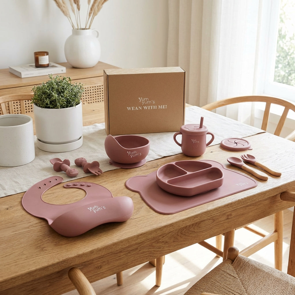 Weaning Starter Set (Silicone)