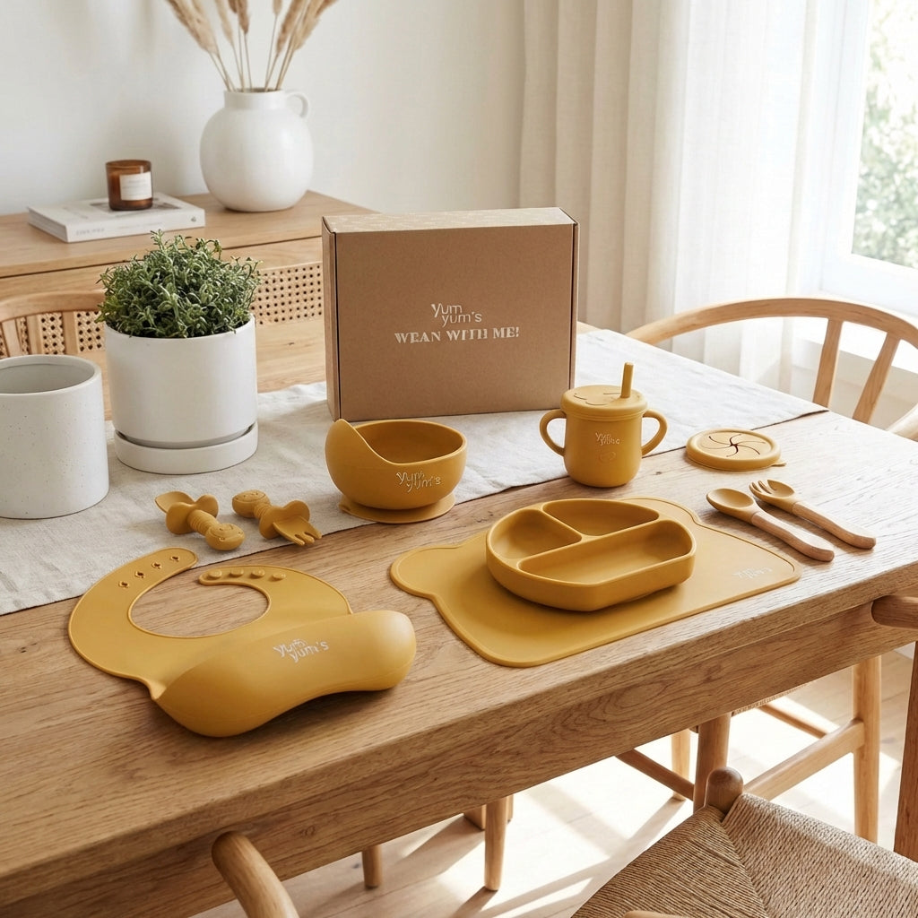 Weaning Starter Set (Silicone)