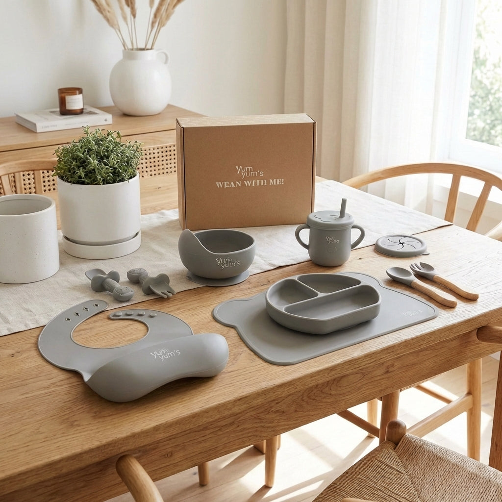 Weaning Starter Set (Silicone)