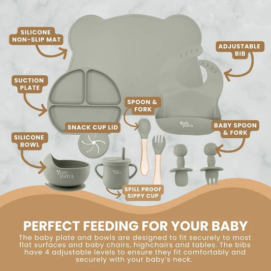 Weaning Starter Set (Silicone)