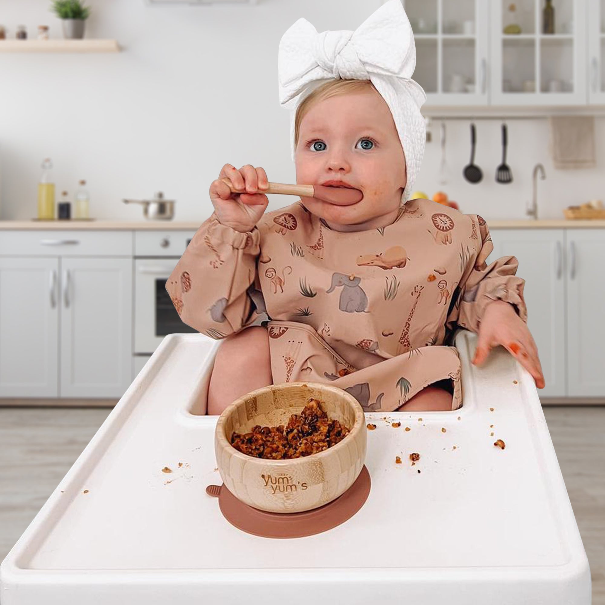 6 PIECE BAMBOO WEANING SET